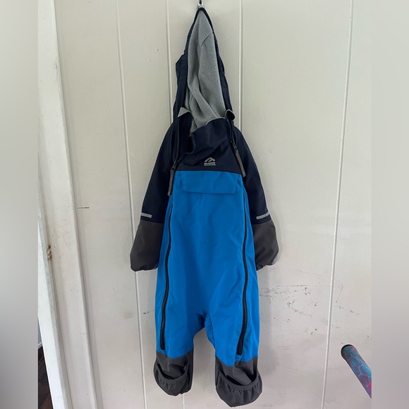 SOLD- Baby Rain Thermal Rain Suit - Blue - Picture 1 of 3